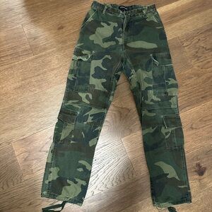 Camouflage Cargo/ Military Print Pants
